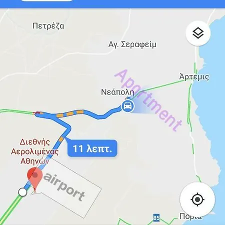 Georgias House 7 Min From Athens Airport Apartman